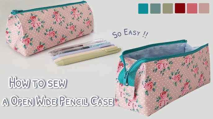 Quick to Sew Pencil Holder – Beginner Sewing Projects