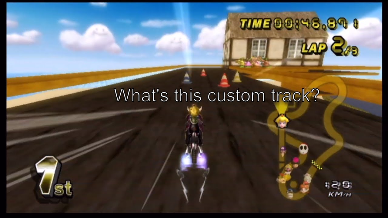 Mario Kart Wii MKW Hack Pack Non CTGP Tracks Part 3 - YouTube