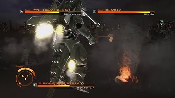 GODZILLA PS4: Super MechaGodzilla vs Type-3 Kiryu vs Heisei Godzilla