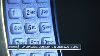 Top consumer complaints in Colorado in 2015