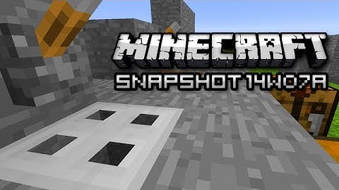Minecraft: Transforming Villagers, Remote Keys, and More! (Snapshot 14w07a)