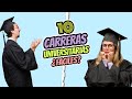10 Carreras Universitarias MÁS FÁCILES de Estudiar en 2024 😉🧠