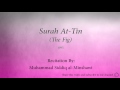Surah at tin the fig   095   muhammad siddiq al minshawi   quran audio