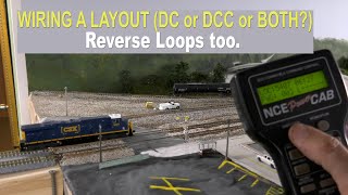 Model Railroad DC or DCC? How To Wire REVERSE LOOPS!