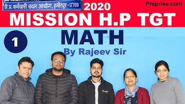 Class-1/HPTGT/By- Rajeev Sir/Non-Medical