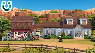 Cute Family Ranch  || The Sims 4 Horse Ranch: Speed Build