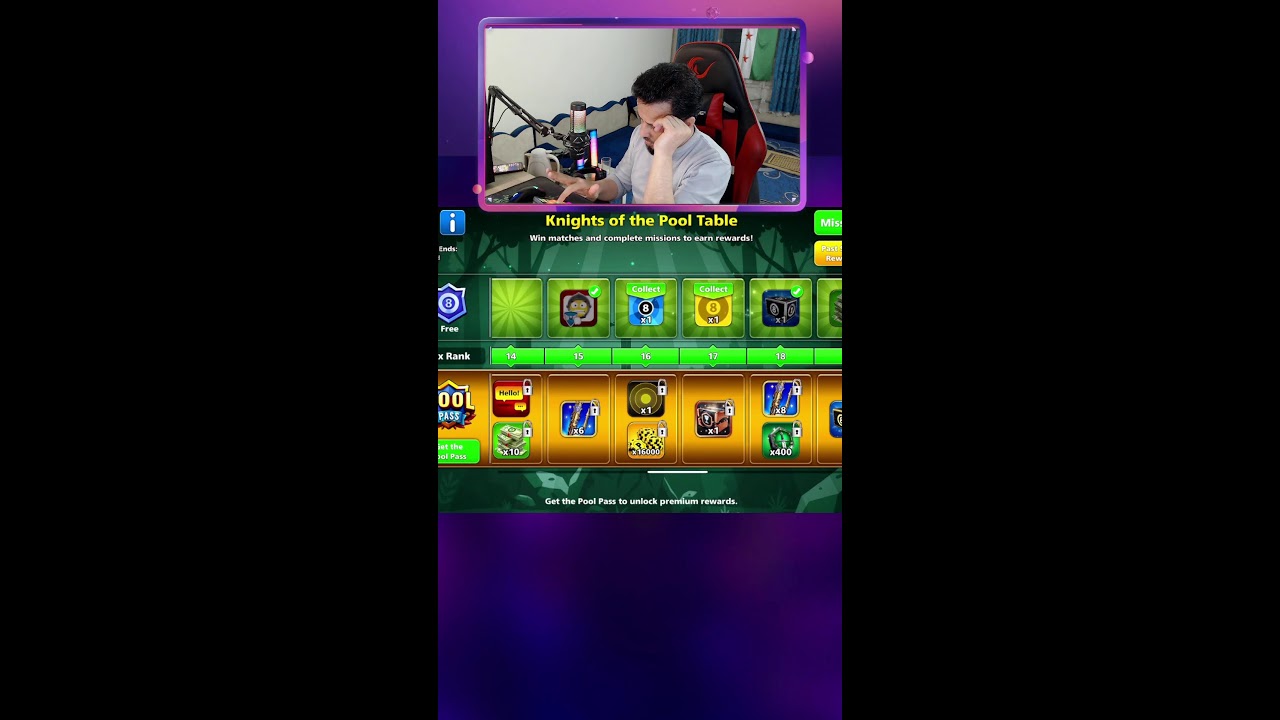 بث مباشر 🔴 8 Ball Pool Live | ARC Raiders (Portrait)