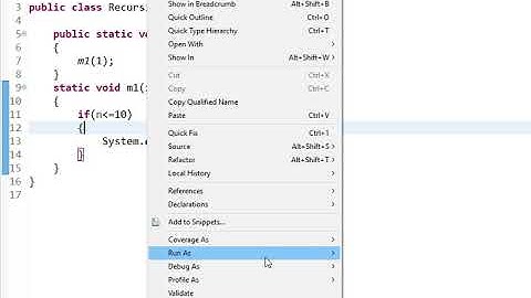 Printing numbers 1 to 10 without any loop in java