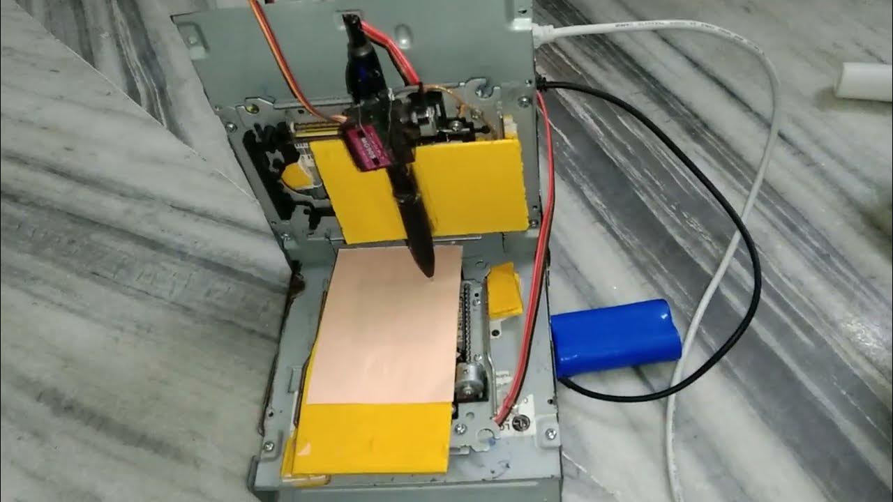 CNC writing machine YouTube