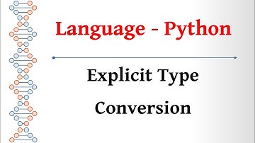 Language Tamil - Python Basics - Explicit Type Conversion