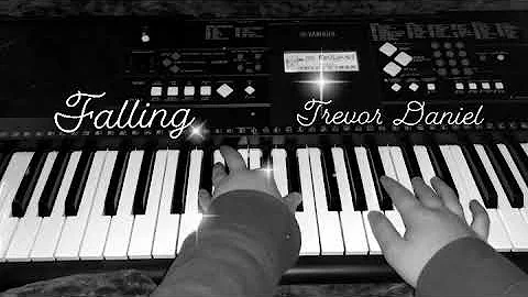 How to play Falling by Trevor Daniel on piano