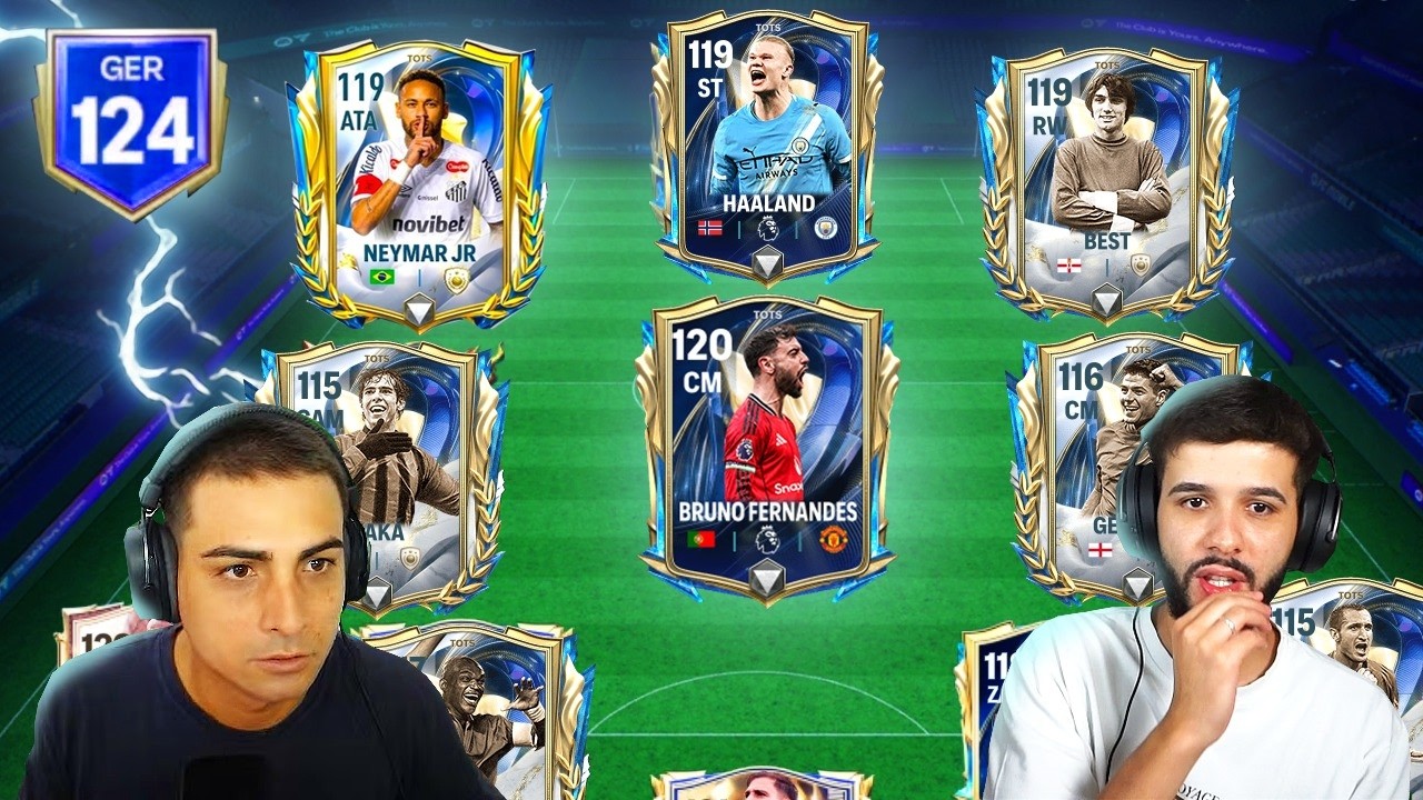 Fui X1 com o Pro Player da Melhor Conta TOTS do FC Mobile! 😱⚡