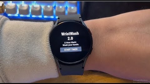 Mobile and Ubiquitous Computing: WristWash 2.0 Project Demo