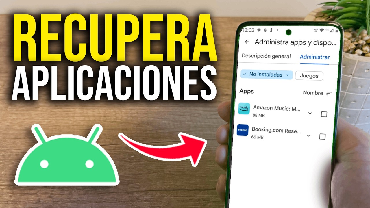 Como RECUPERAR APPS BORRADAS en mi Android - Paso a Paso - YouTube