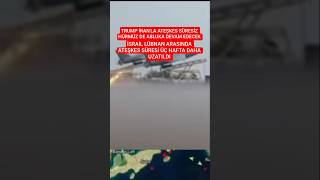 Trump İrana yönelik ateşkes suresiz Hürmüz boğazında abluka devam edecek Denizde okyanusta SAVAŞLAR