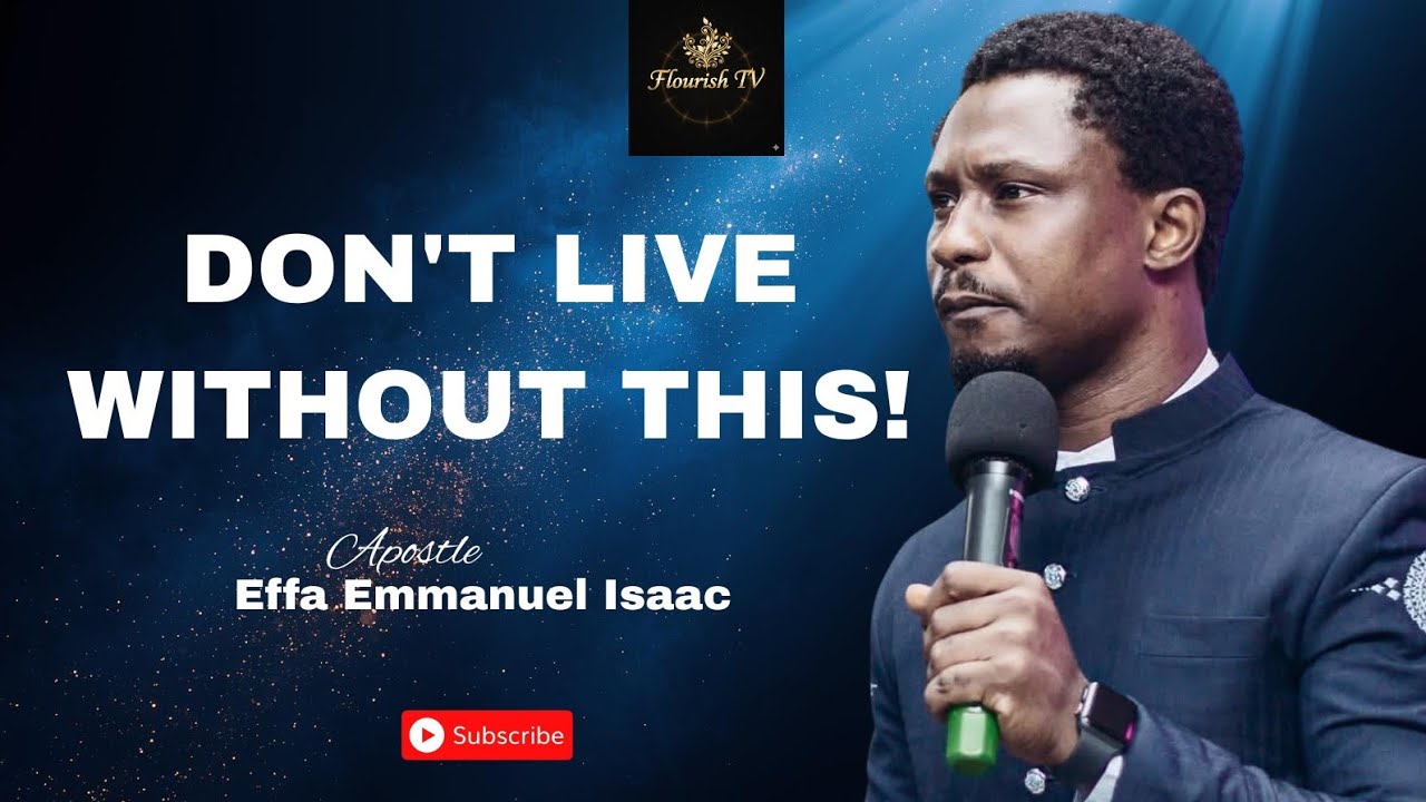 How To Survive through Word || Apostle Effa Emmanuel Isaac - YouTube