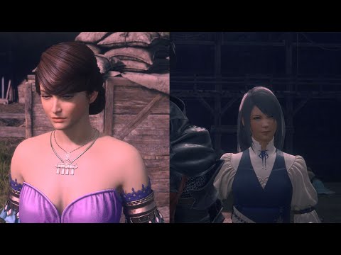 Courtesan Flirts With Clive & Makes Jill Jealous | Final Fantasy XVI