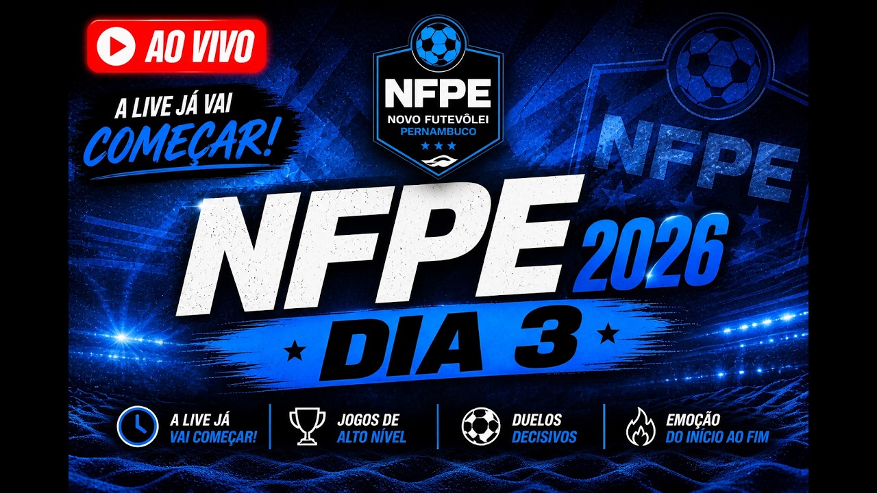 NFPE – Novo Futevôlei Pernambuco | 1ª Etapa 2026 – Dia 3 | Quadra ...
