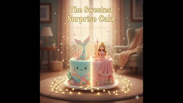 🎂✨ De allerleukste verrassingstaart – Een rustig en magisch verjaardagsverhaal ✨🎂