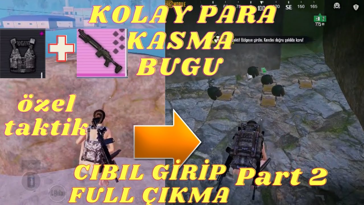 PARA KASMA BUG / CIBIL GİRİP FULL ÇIKMA / PART 3 - PUBG METRO ROYALE BULUŞMA