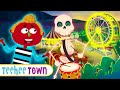Spooky Scary Skeleton Songs For Kids | Spooky Loony Fair Song | TeeheeTown