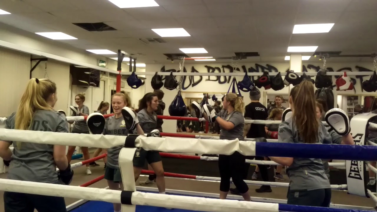 Leeds United WDS Boxercise at Trinity Boxing Club, Wakefield YouTube