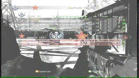 MW2:CTF gamebattles win against top 200 rank team 2-0