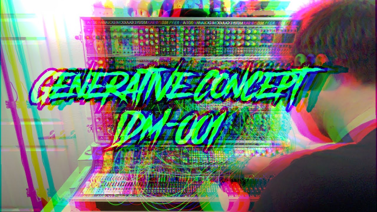 Generative Concept Modular IDM Patch #001 Eurorack Glitch - YouTube