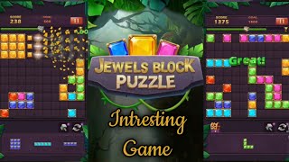 Jewels Block Puzzle | Intresting game | GLR The Madplayer screenshot 1