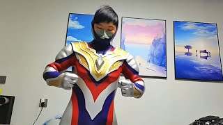 Ultraman Trigger Armor Mặc thử bộ áo giáp biến hình của Siêu nhân điện quang Trigger để hồi sinh lại