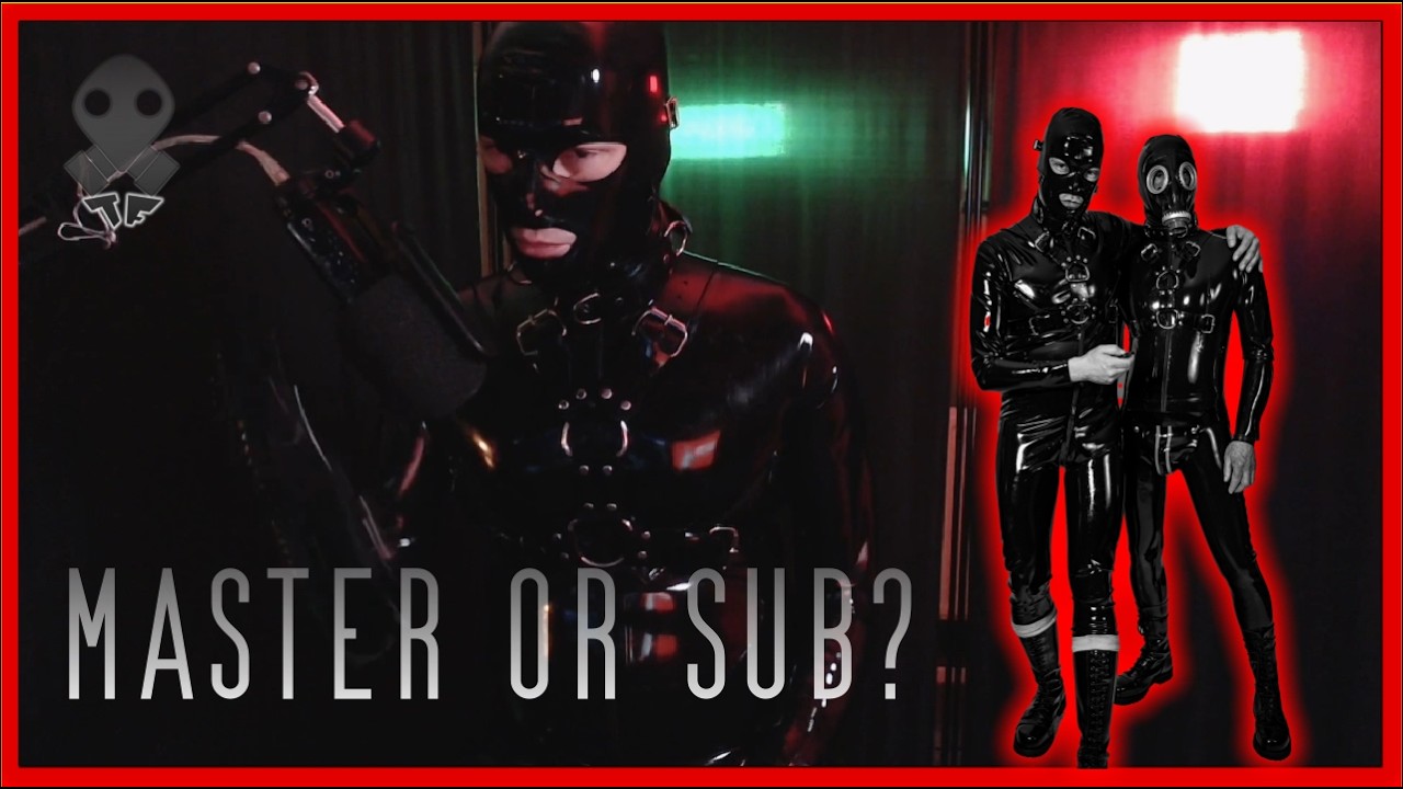 ⁣Master or Sub switch and talk about it BDSM