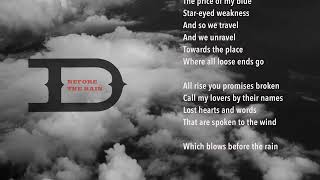 Duran Duran - Before The Rain (Lyrics)