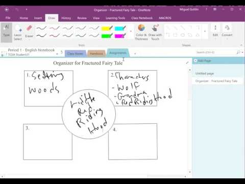 MS Classroom Part 5: Distributing/Grading in OneNote ClassNotebook