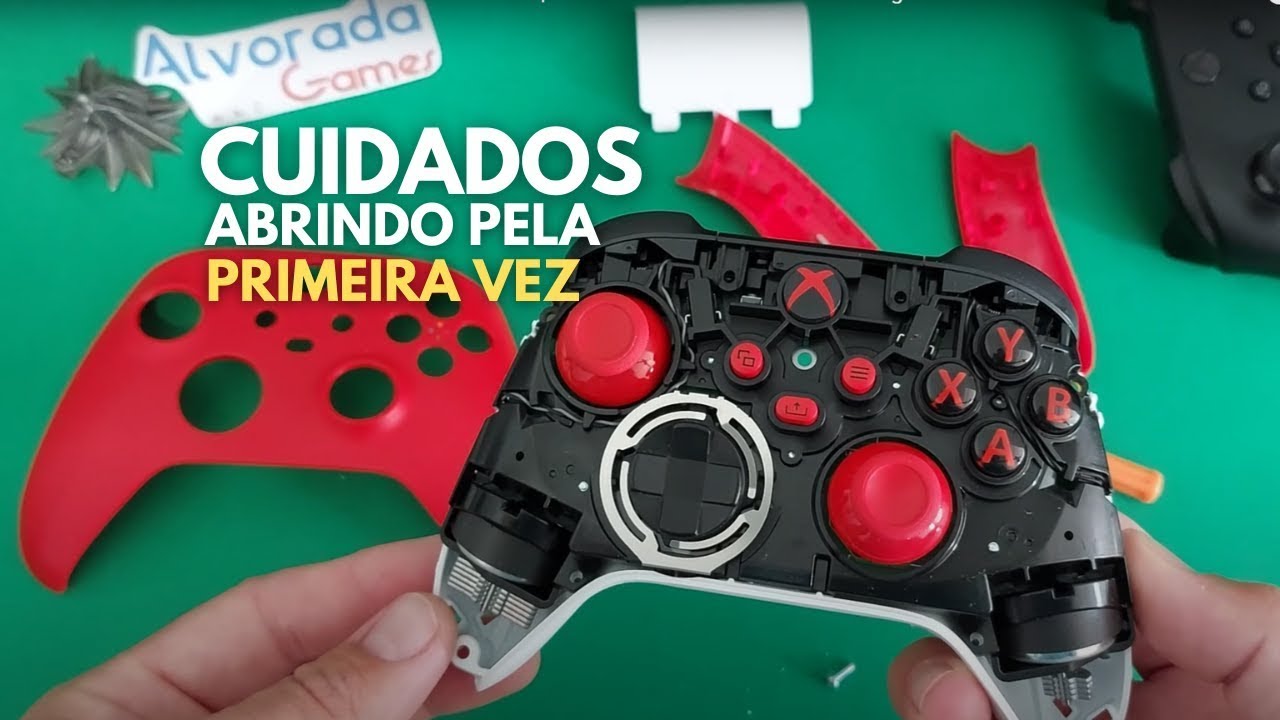 Trocando analogico controle xbox youtube