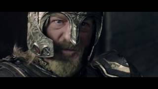 The battle of Helms Deep with lightsabers
