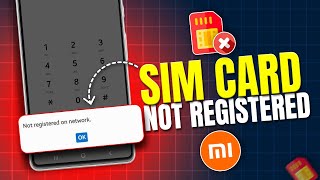 Fix Xiaomi SIM Not Registered &amp; Emergency Calls Only Problem | Solve SIM Not Detected on Xiaomi