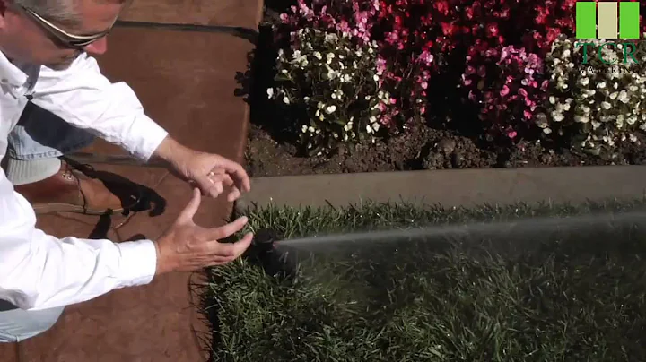 How to adjust the arc and radius of a Hunter PGP Sprinkler