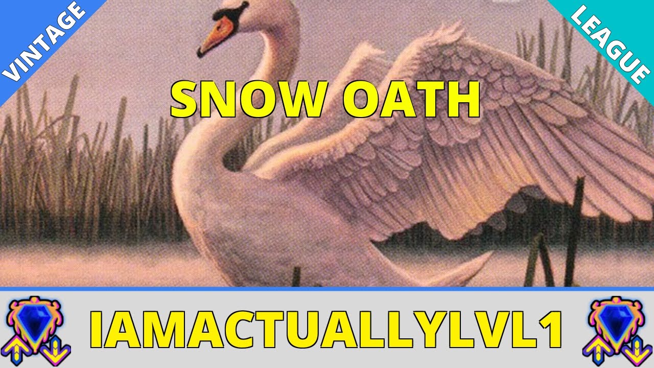 Unique Snow Oath Deck featuring Swan Song and Field of Ruin!