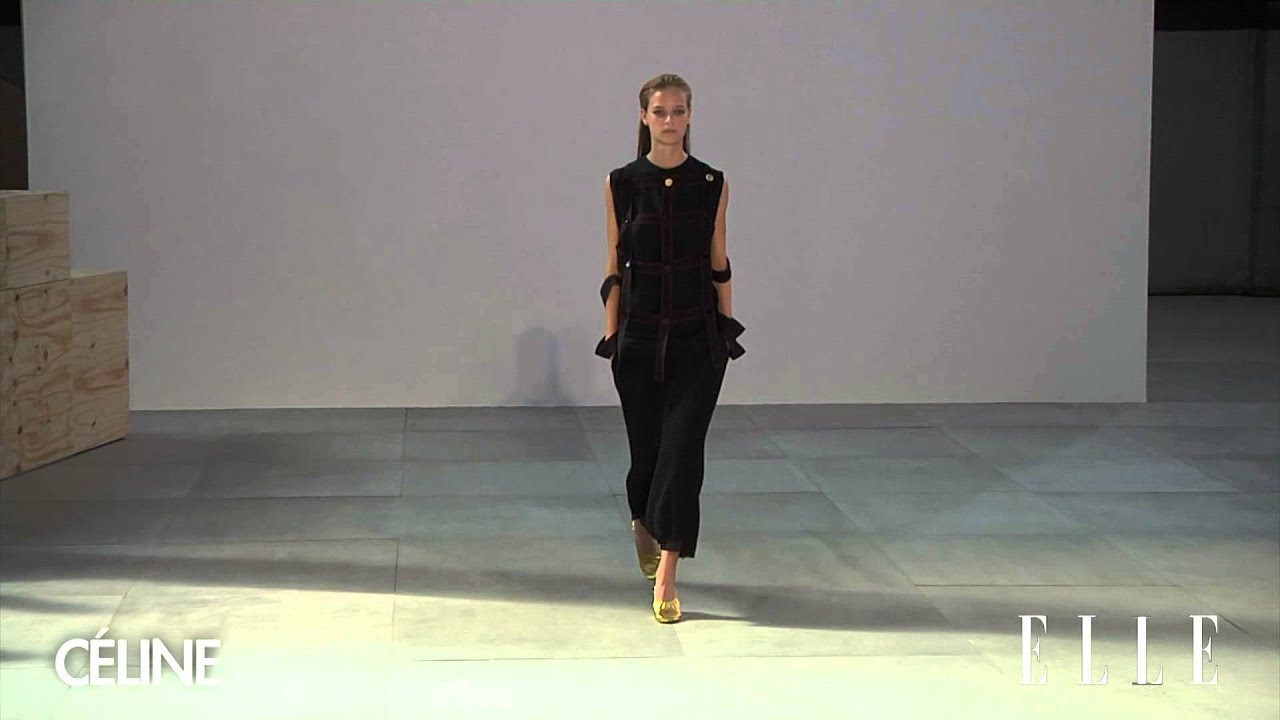 CELINE SS 2015 collection - YouTube