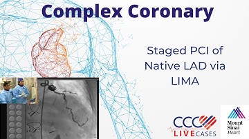 Staged PCI of Native LAD via LIMA  - October 18, 2011 Webcast Video