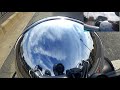 HONDA V-TWIN MAGNA Motovlog #207　ヘッドライトに映る青空