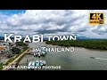 【4K】Krabi town in Thailand -THAILAND Video footage-