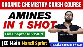 AMINES in One Shot - Full Chapter Revision | Class 12 | JEE Main