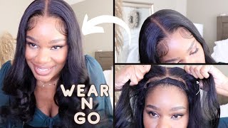 No More Cutting Lace 🙅🏾 | Pre Cut Lace | Glueless Wear &amp; Go | TwinGodesses | Feat. Beauty Forever