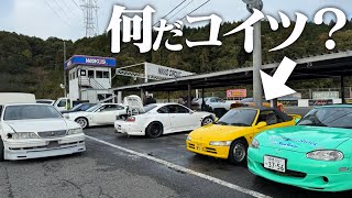 【同乗】日光サーキットでドリ車に紛れ込むホンダビートがこちらです。HONDA BEAT POV【ドリフト】