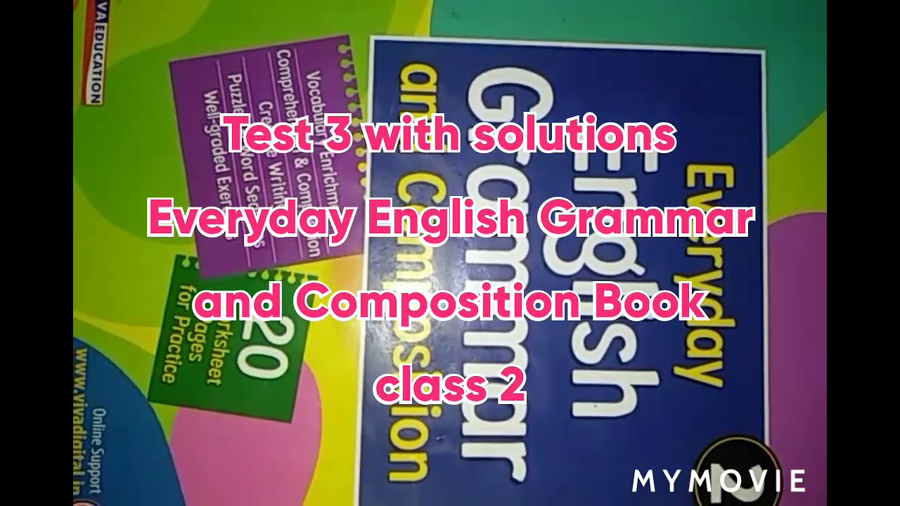 Everyday English Grammar And Composition Solutions Class 8