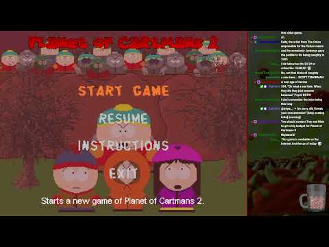 Planet of Cartmans 2 - An old South Park game I made with love and crud