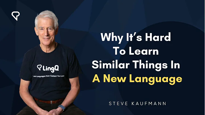 Why Its Hard To Learn Similar Things When Learning...