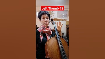 Let your thumb move when you change strings #cello #celloteacher