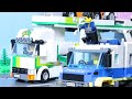 LEGO City Car Transporter Robbery STOP MOTION LEGO Police vs Car Thief | LEGO Police | Billy Bricks